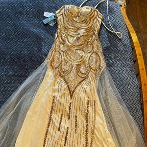 Angel Fashions Sequin Formal Dress